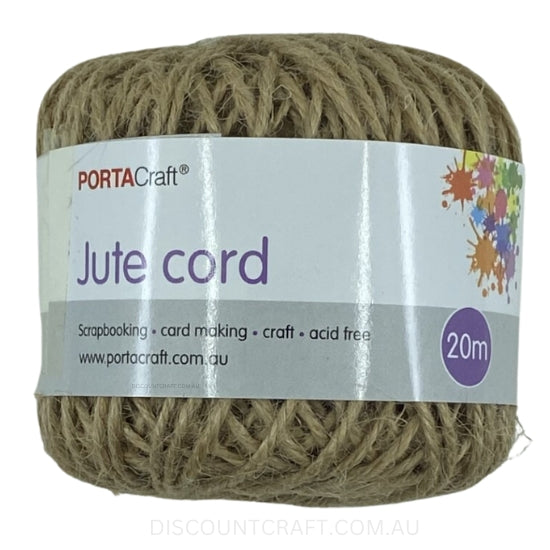 Natural Jute String 1.5mm 20m