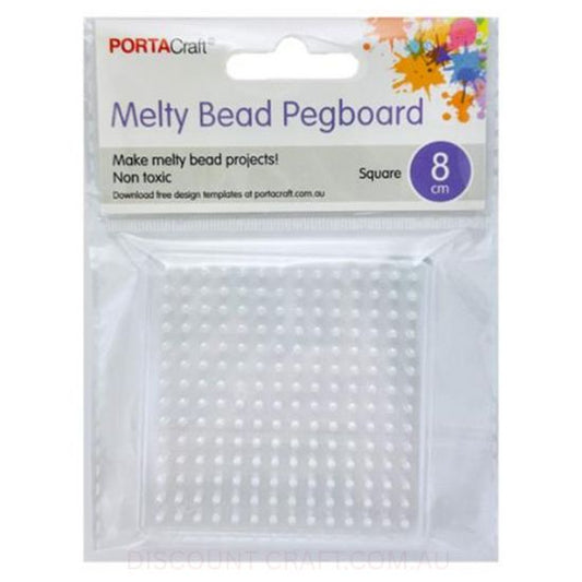 Melty Bead Pegboard - Square 8cm