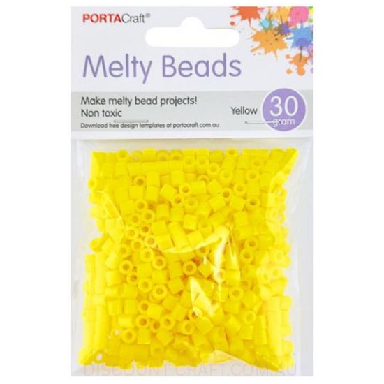 Melty Beads - Yellow 30g