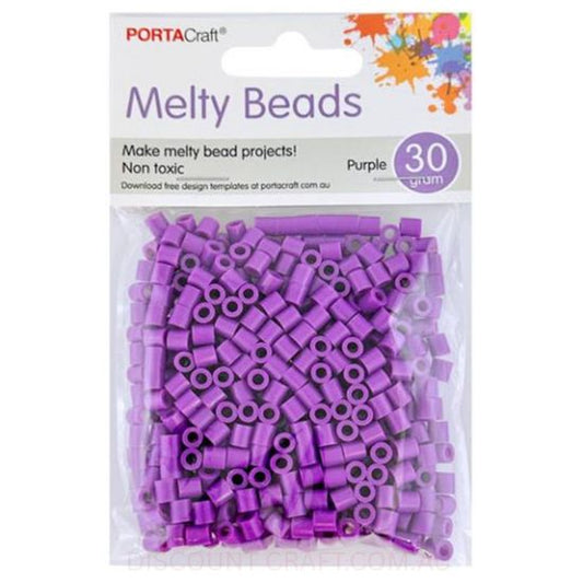 Melty Beads - Purple 30g