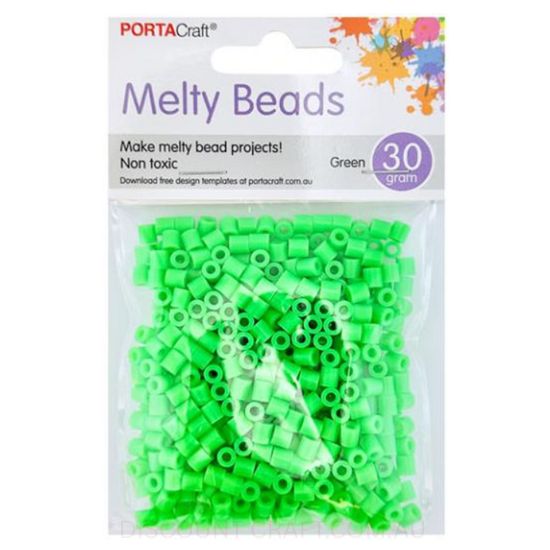 Melty Beads - Green 30g