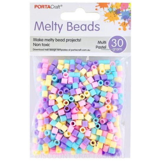 Melty Beads - Multi Pastel 30g