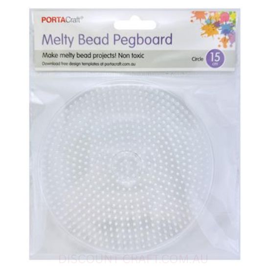 Melty Bead Pegboard - Circle 15cm