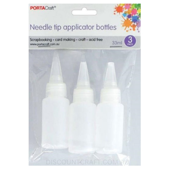 Needle Tip Applicator 33ml 3pk