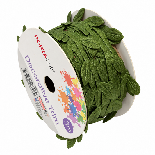 Leaves Trim Roll 3m - Dark Green