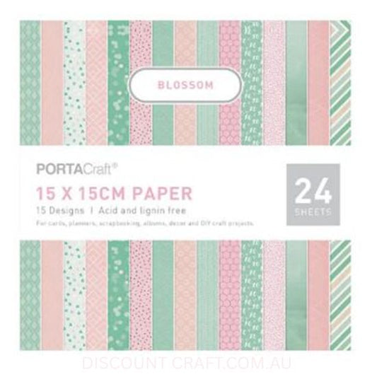 Paper Pattern Pad - Blossom 15x15cm