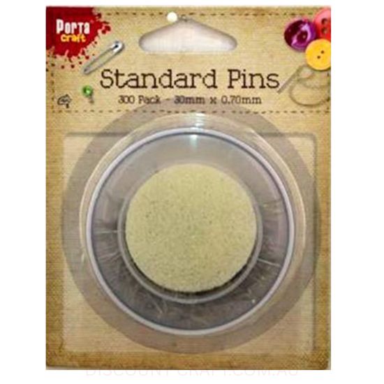 General Purpose Pins 300pk 30mm x 0.70mm