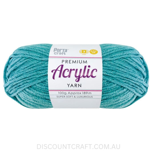 Acrylic Yarn 100g 189m 8ply - Patina