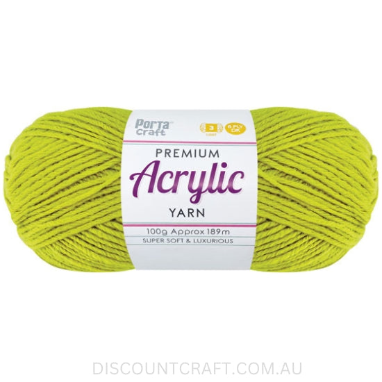 Acrylic Yarn 100g 189m 8ply - Sicilian