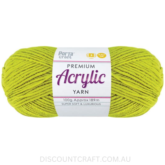 Acrylic Yarn 100g 189m 8ply - Sicilian