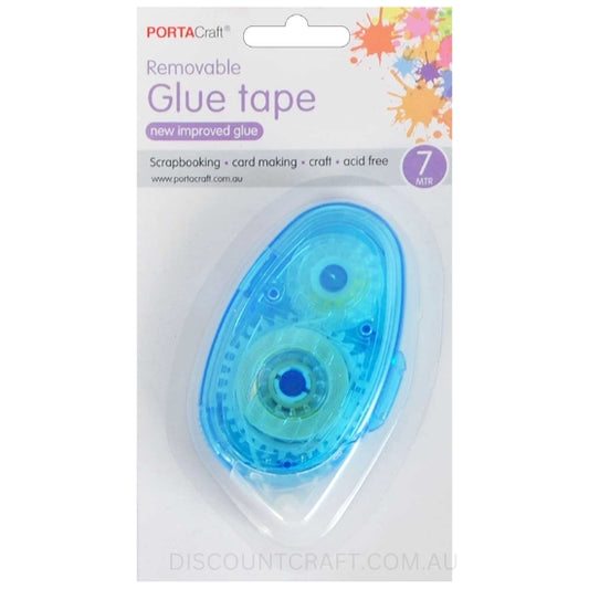 Glue Tape 8mm x 7m Removable