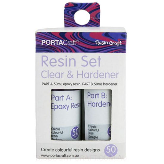 Resin Set - 50ml Epoxy & Hardener
