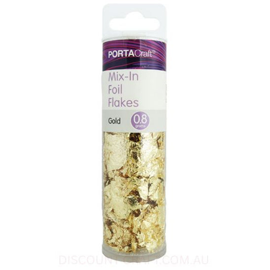 Resin Mix-Ins - Foil Flakes Gold 0.8g