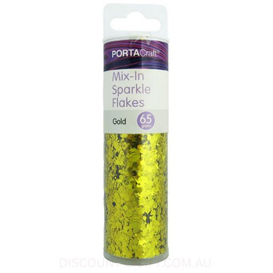 Resin Mix-Ins - Sparkle Flakes Gold 65g