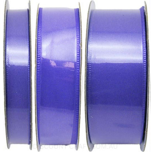 Double Sided Satin Ribbons - Purple