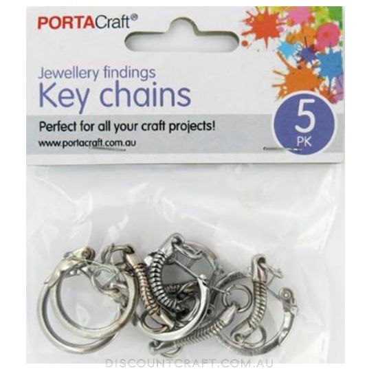 Snake Chains 5pk - Silver