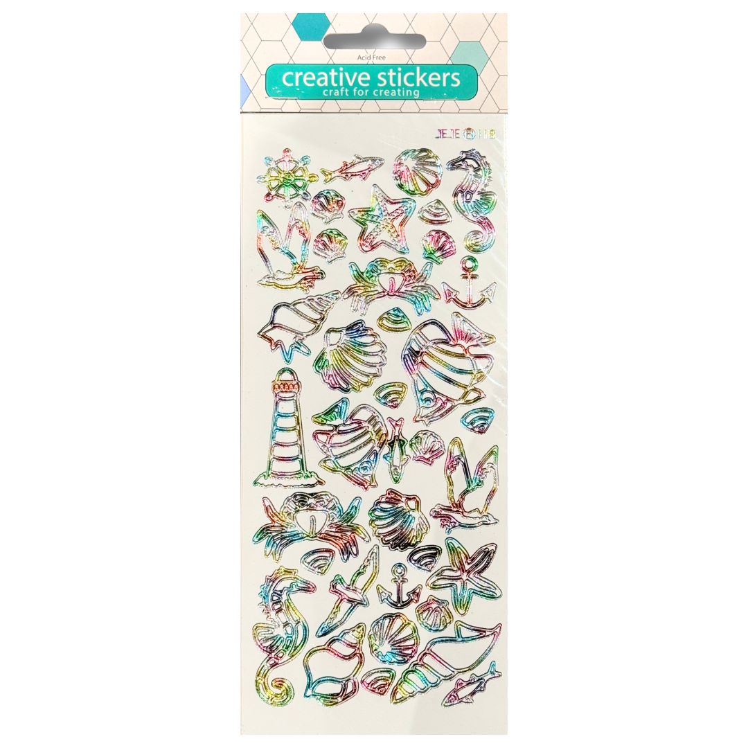Sticker Sheet Marine - Rainbow