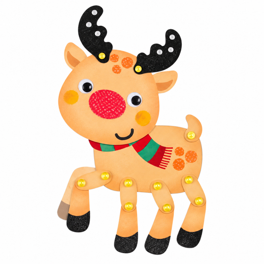 Make Your Own Movable Reindeer Craft Kit
