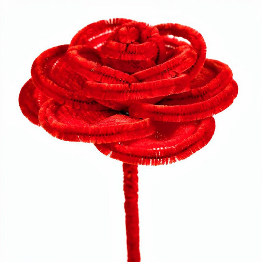 Chenille Stems 6mm 50pk - Red