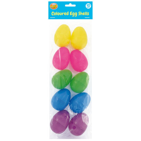 Plastic Fillable Easter Eggs - 10 Pack