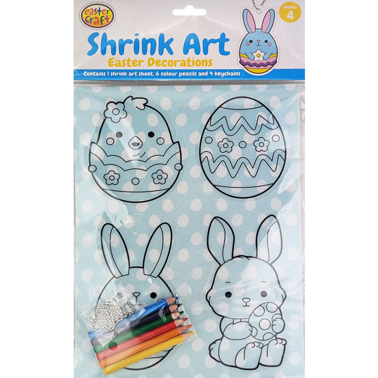 Easter Shrink Art Decoration Craft Kit