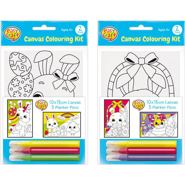 Easter Colour In Mini Canvas Art Set
