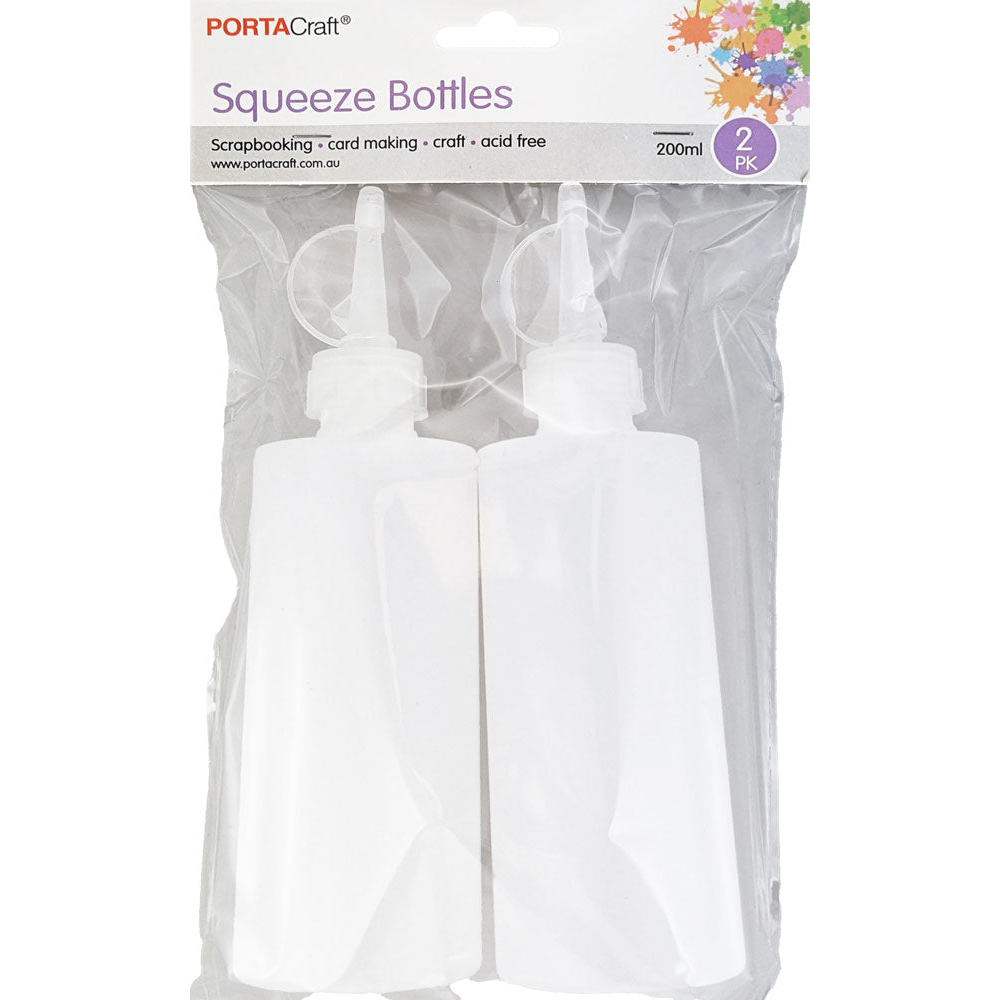 Squeeze Bottles 200ml 2pk