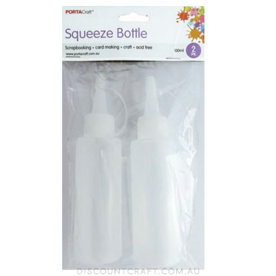 Squeeze Bottles 100ml 2pc