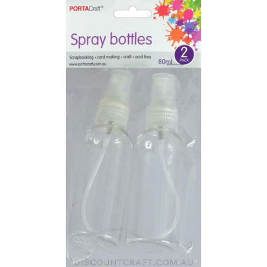 Spray Bottles 80ml 2pk