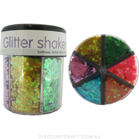 Glitter Shaker 6 way - Chunky B