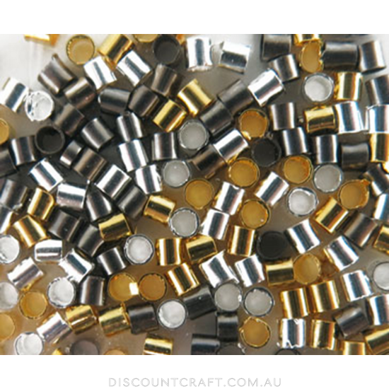 Crimp Beads 2mm 180pk