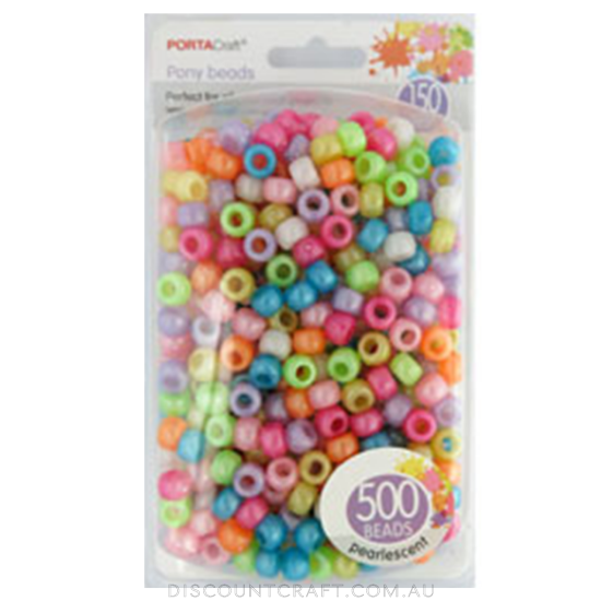Beads Pony 150g - Pearlescent