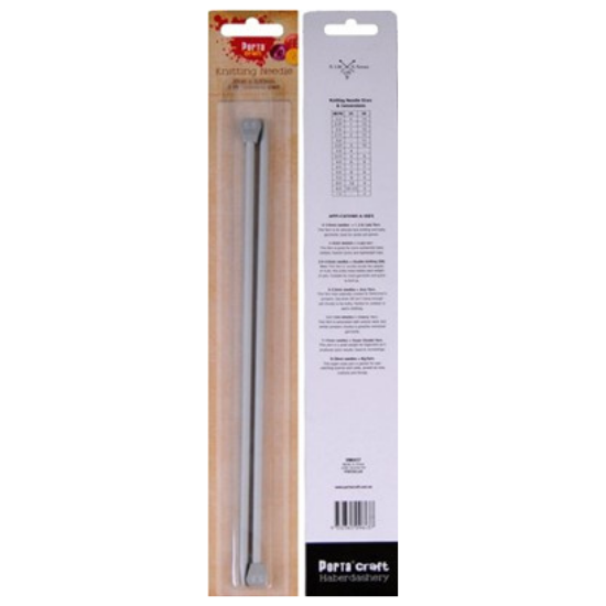 Knitting Needles 35cm x 6.00mm 2pk Ceramic Coat