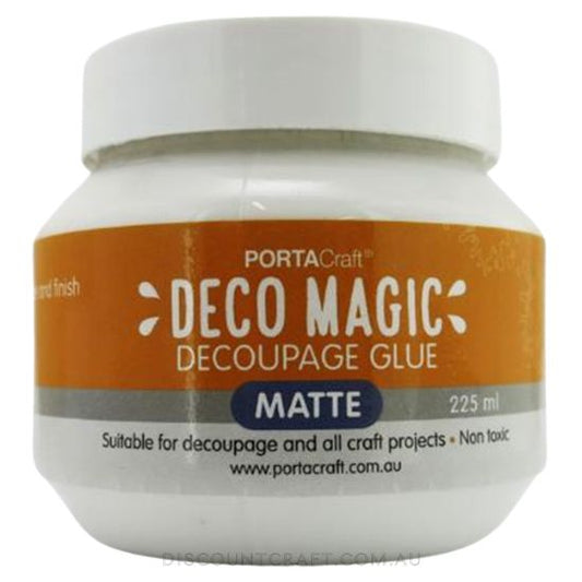 Deco Magic Decoupage Glue Matte 225ml