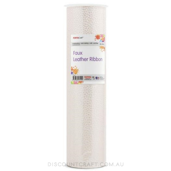 Faux Leather Vinyl Roll- Pink Pearl