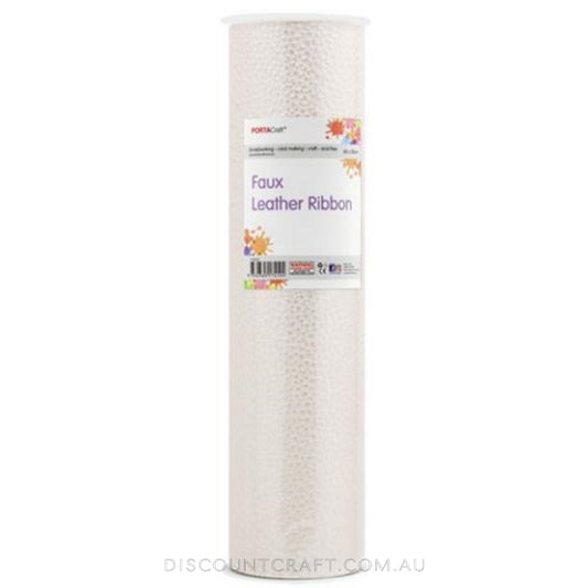 Faux Leather Vinyl Roll- Pink Pearl