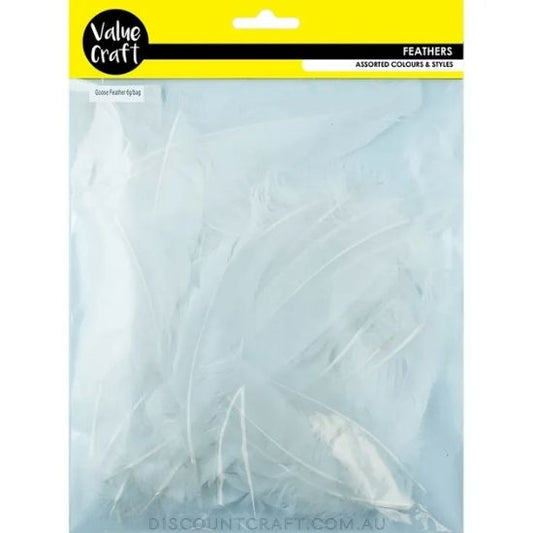 Goose Feathers - Satin White 6g