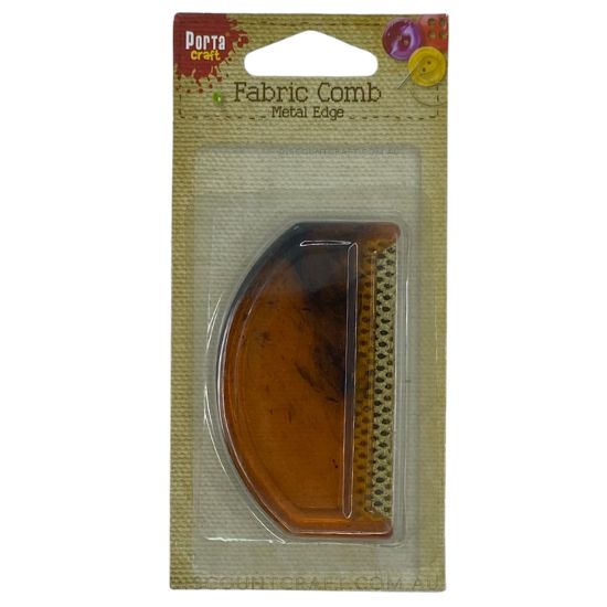 Fabric Comb - Metal Edge