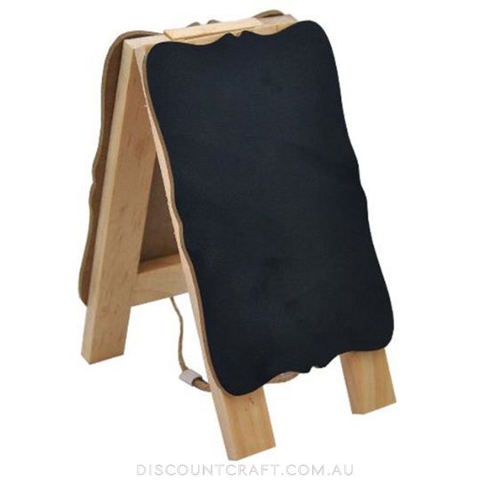Mini Chalkboard Easel Double Sided - 114x177mm