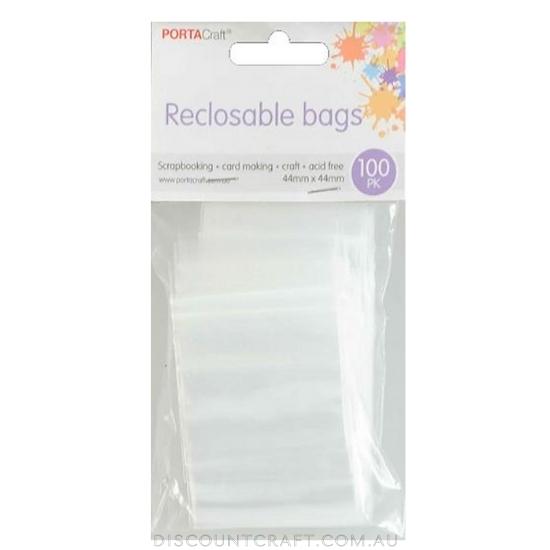 Resealable Bag 44x44mm 100pk