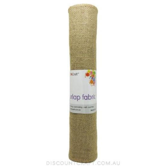 Burlap Fabric Roll 36cm x 3m