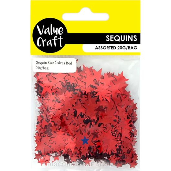 Star Scatters 20g 2 Sizes - Red
