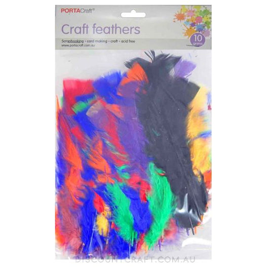 Turkey Feathers 10g - Multi Dark