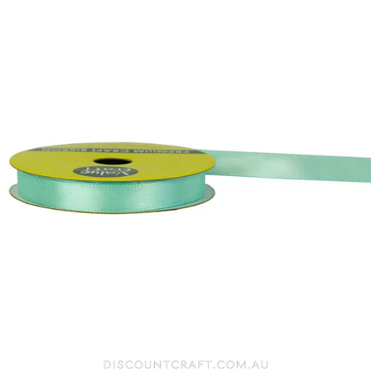 Polyester Satin Ribbon 10mm 10m - Mint