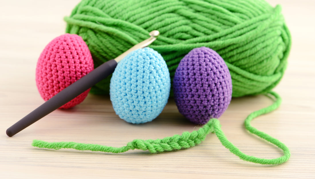 How to make Crochet Easter Eggs