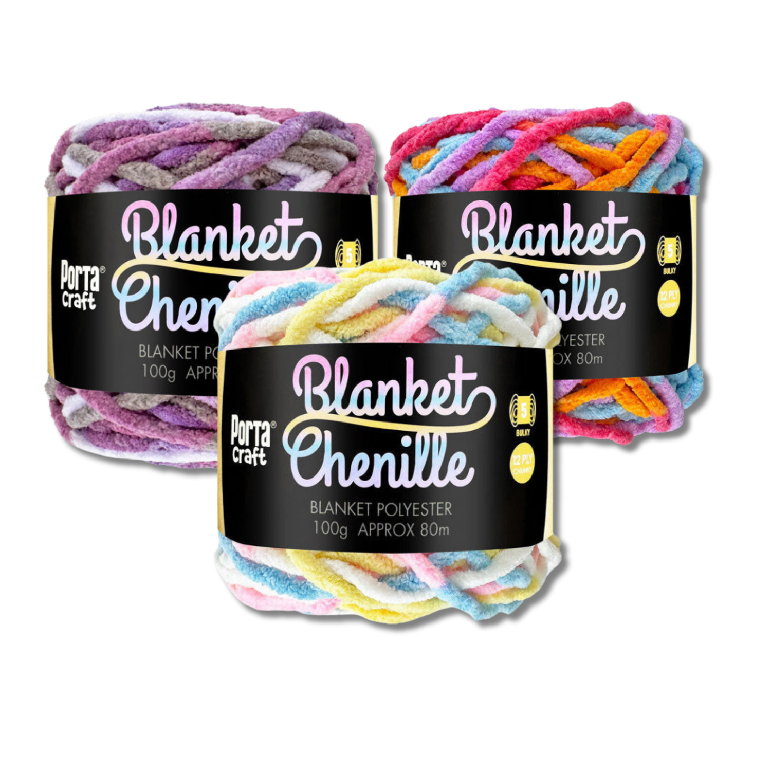 Chenille Blanket Yarn