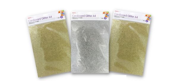 Glitter Cardboard A4