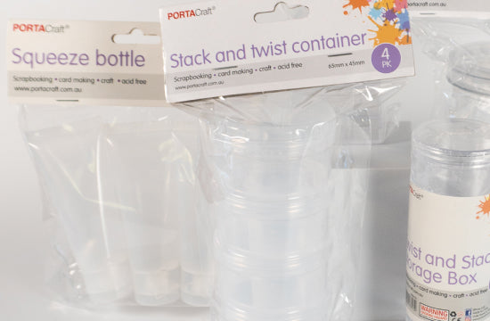 Craft Medley Plastic Storage Vials