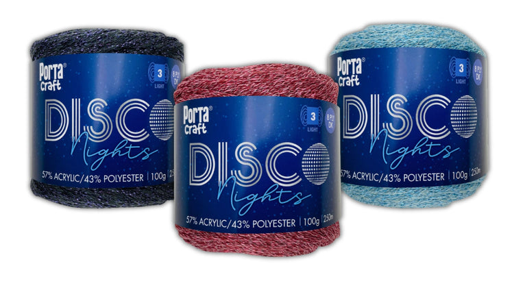 Disco Nights Sparkle Yarn