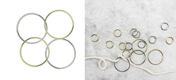 Metal Rings & Hoops